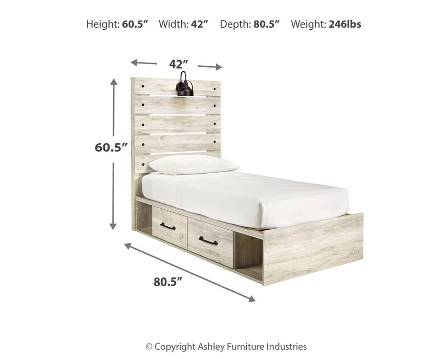 Cambeck Bed with 4 Storage Drawers - Pierce Furniture Gallery