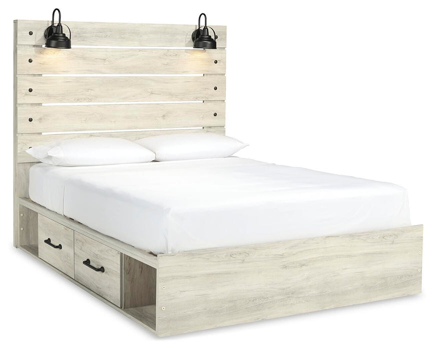 Cambeck Bed with 2 Storage Drawers - Pierce Furniture Gallery