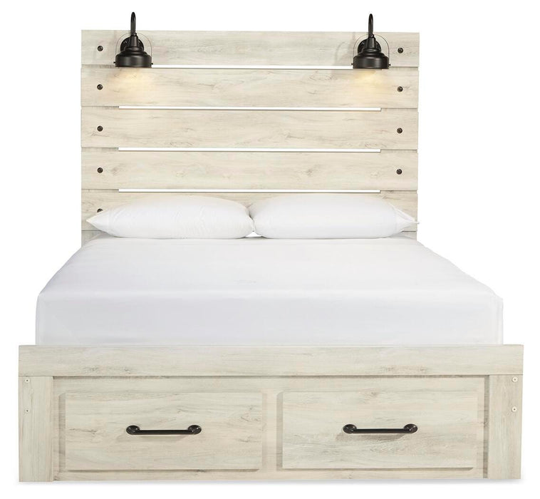 Cambeck Bed with 2 Storage Drawers - Pierce Furniture Gallery