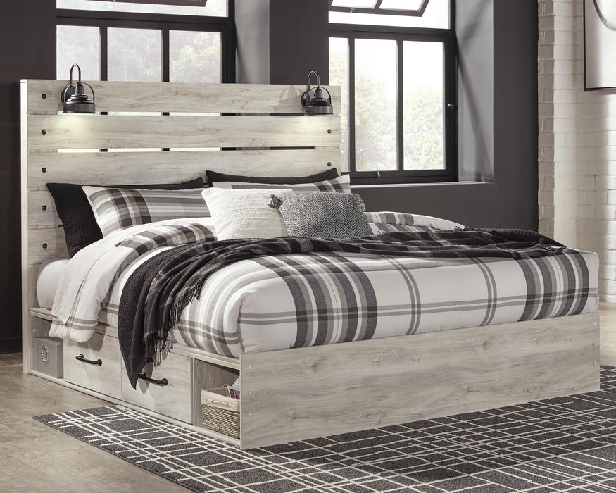 Cambeck Bed with 2 Storage Drawers - Pierce Furniture Gallery