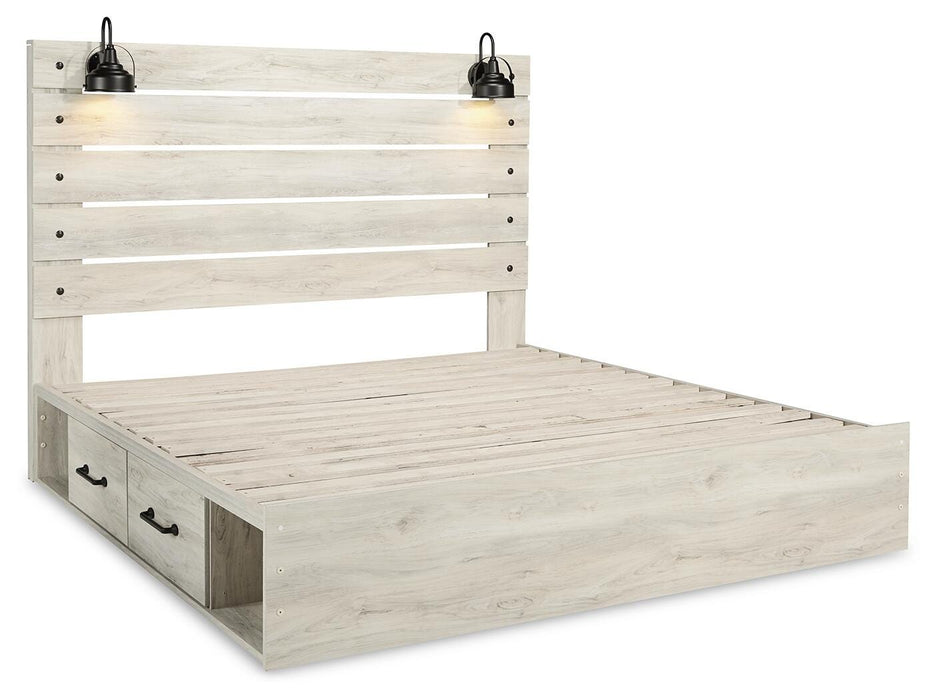 Cambeck Bed with 2 Storage Drawers - Pierce Furniture Gallery