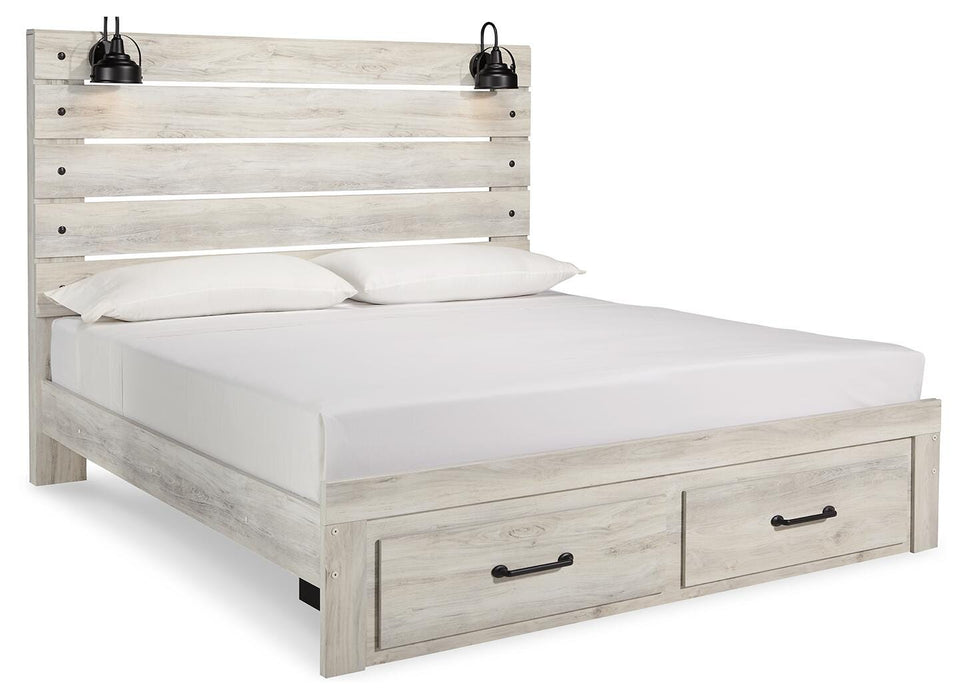 Cambeck Bed with 2 Storage Drawers - Pierce Furniture Gallery