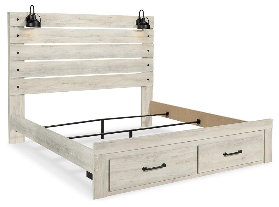 Cambeck Bed with 2 Storage Drawers - Pierce Furniture Gallery