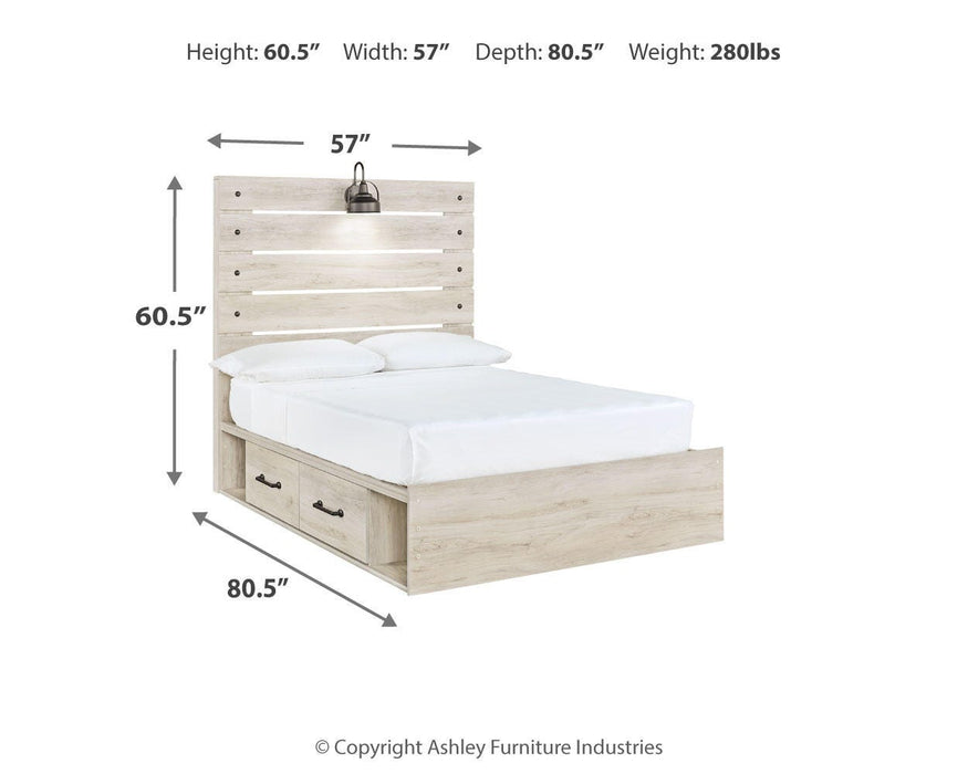 Cambeck Bed with 4 Storage Drawers - Pierce Furniture Gallery