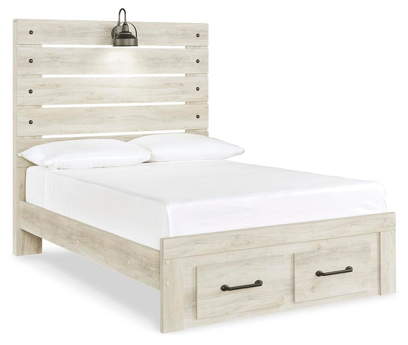 Cambeck Bed with 2 Storage Drawers - Pierce Furniture Gallery
