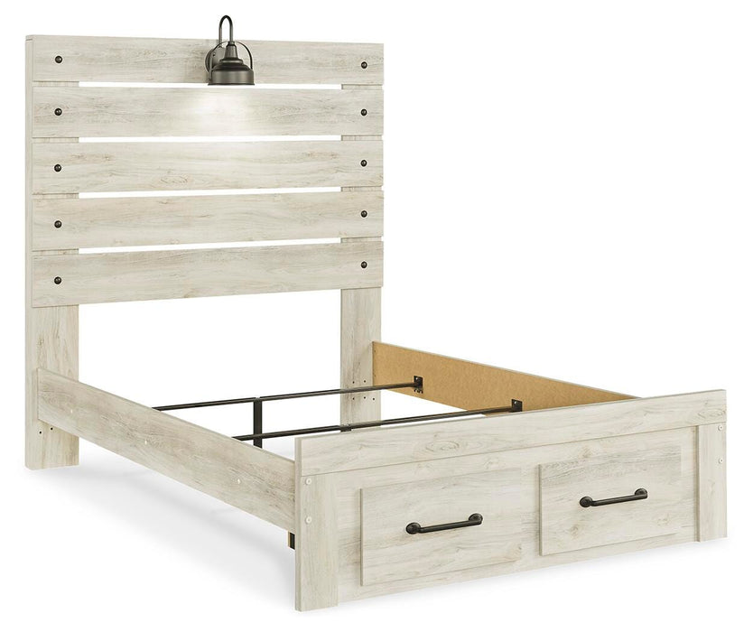 Cambeck Bed with 2 Storage Drawers - Pierce Furniture Gallery