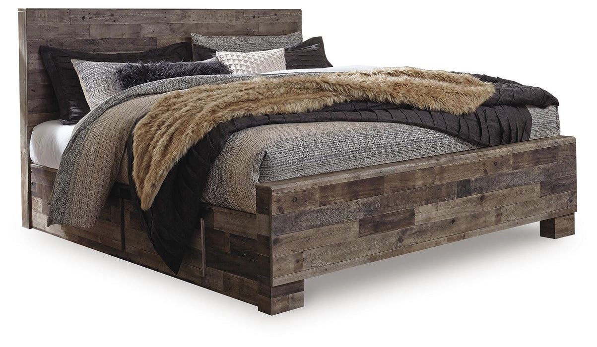 Derekson Bed with 2 Side Storage - Pierce Furniture Gallery