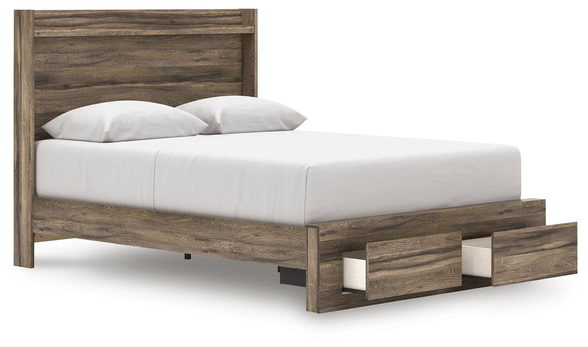 Elbrim Panel Storage Bed - Pierce Furniture Gallery