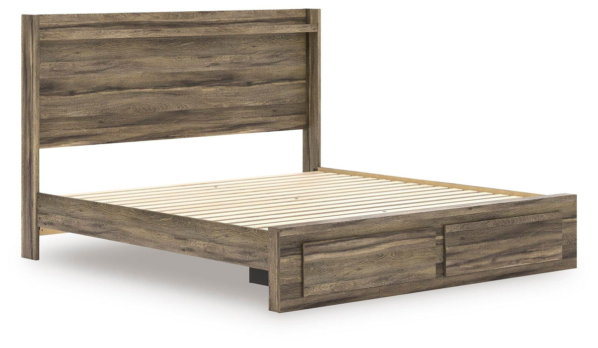 Elbrim Panel Storage Bed - Pierce Furniture Gallery
