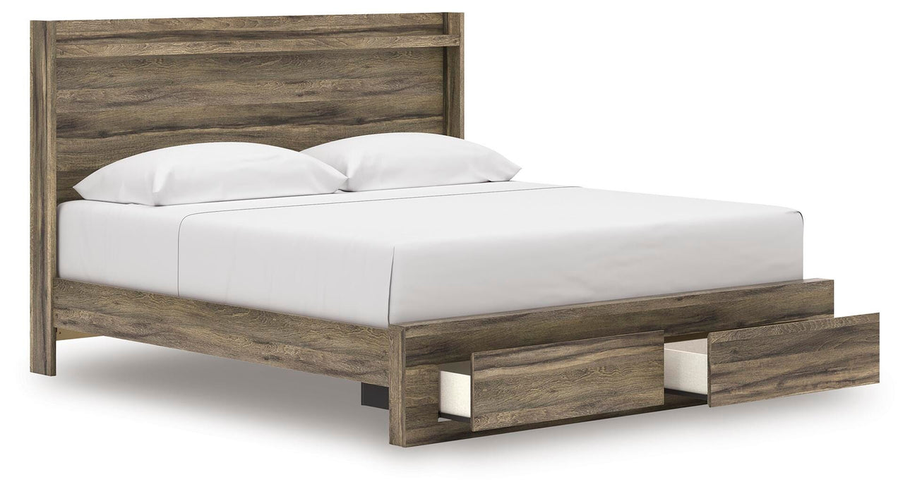 Elbrim Panel Storage Bed - Pierce Furniture Gallery