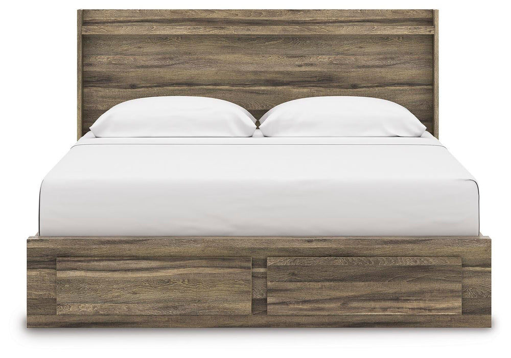 Elbrim Panel Storage Bed - Pierce Furniture Gallery