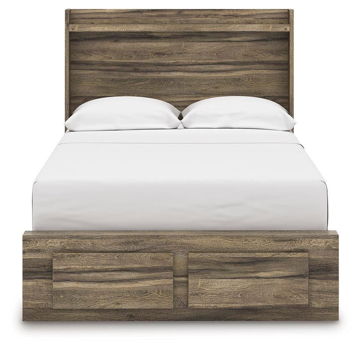 Elbrim Panel Storage Bed - Pierce Furniture Gallery