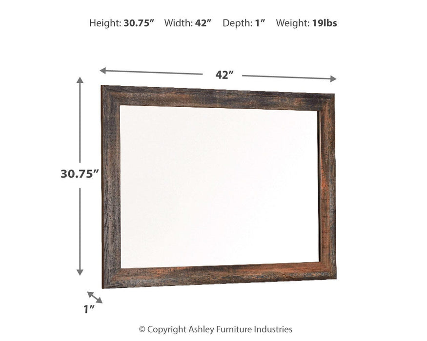 Drystan Bedroom Mirror - Pierce Furniture Gallery