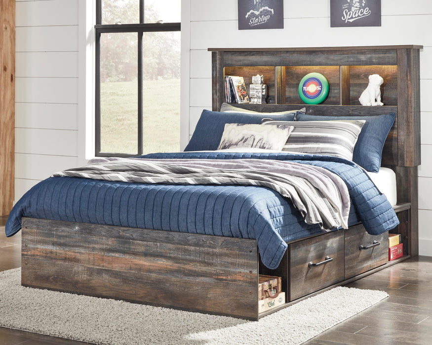 Drystan Youth Bed with 2 Storage Drawers - Pierce Furniture Gallery