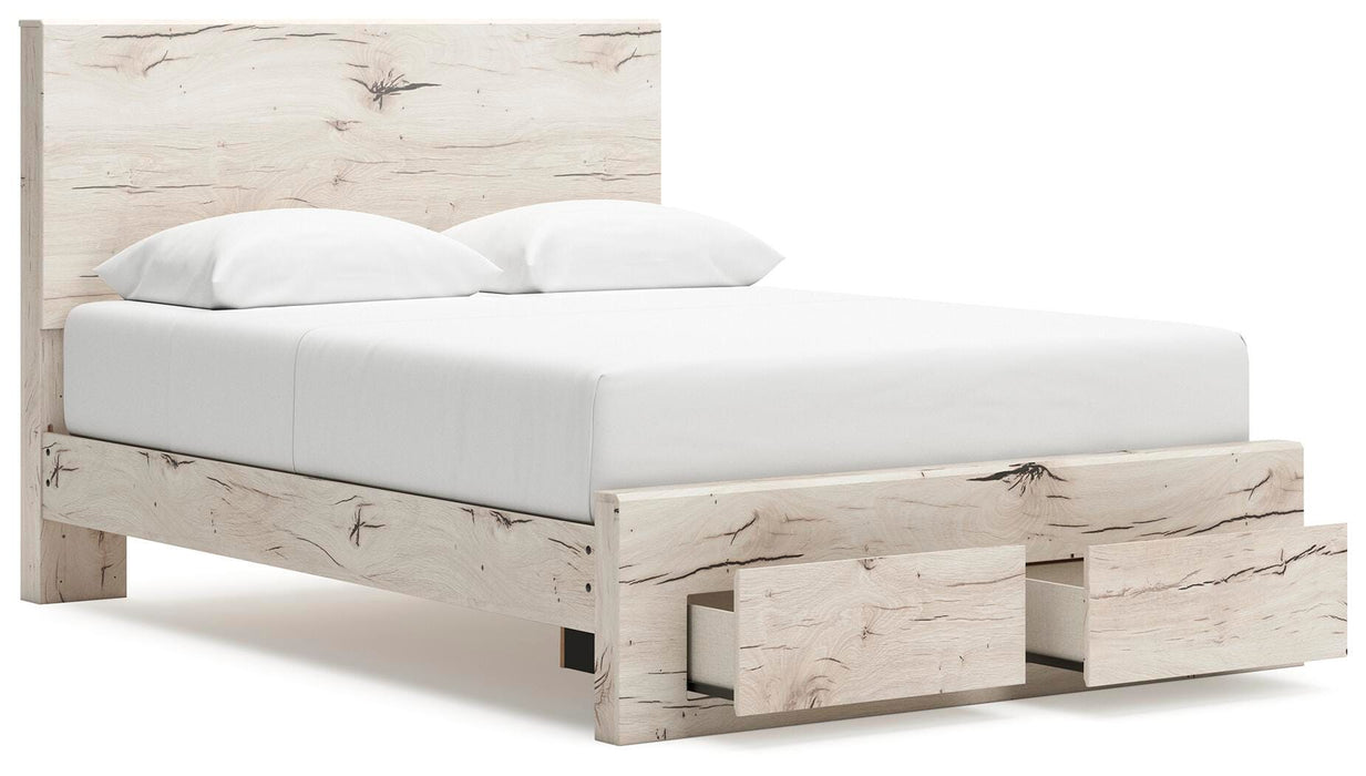 Lawroy Panel Storage Bed - Pierce Furniture Gallery