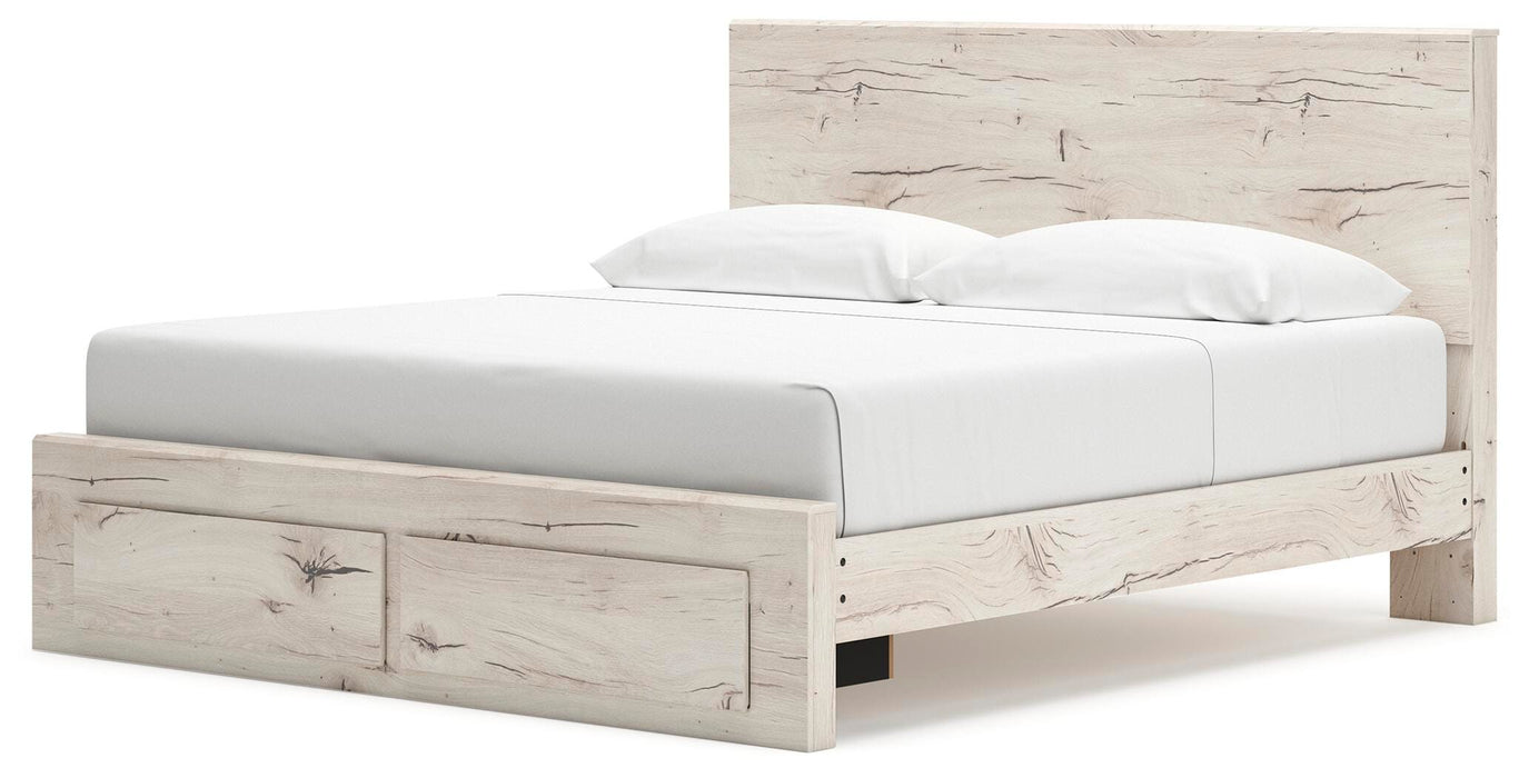 Lawroy Panel Storage Bed - Pierce Furniture Gallery