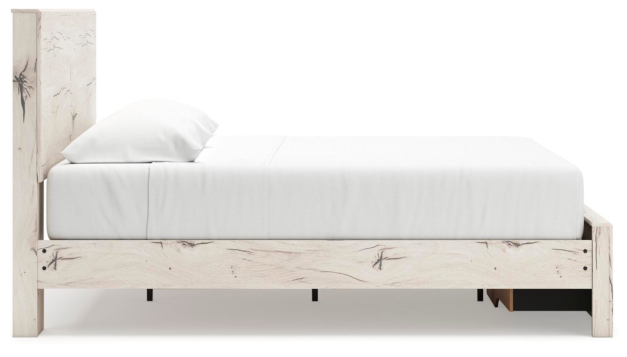 Lawroy Panel Storage Bed - Pierce Furniture Gallery