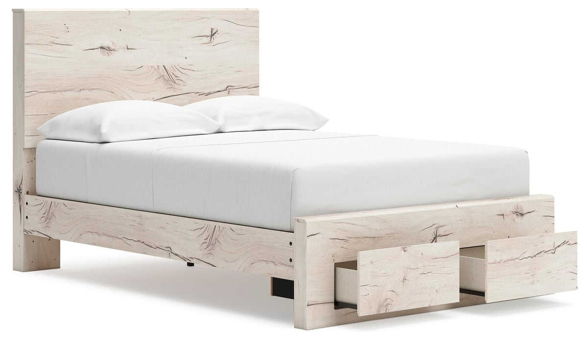 Lawroy Panel Storage Bed - Pierce Furniture Gallery