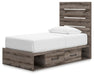 Graystorm Bed with Storage - Pierce Furniture Gallery