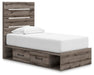 Graystorm Bed with Storage - Pierce Furniture Gallery