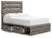 Graystorm Bed with Storage - Pierce Furniture Gallery