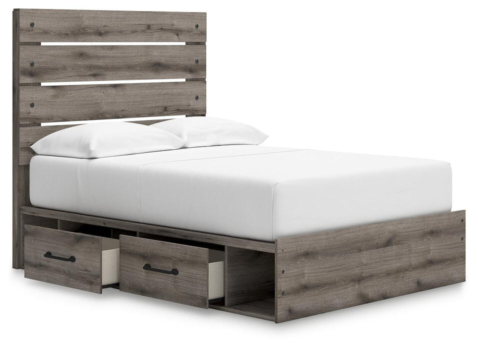 Graystorm Bed with Storage - Pierce Furniture Gallery
