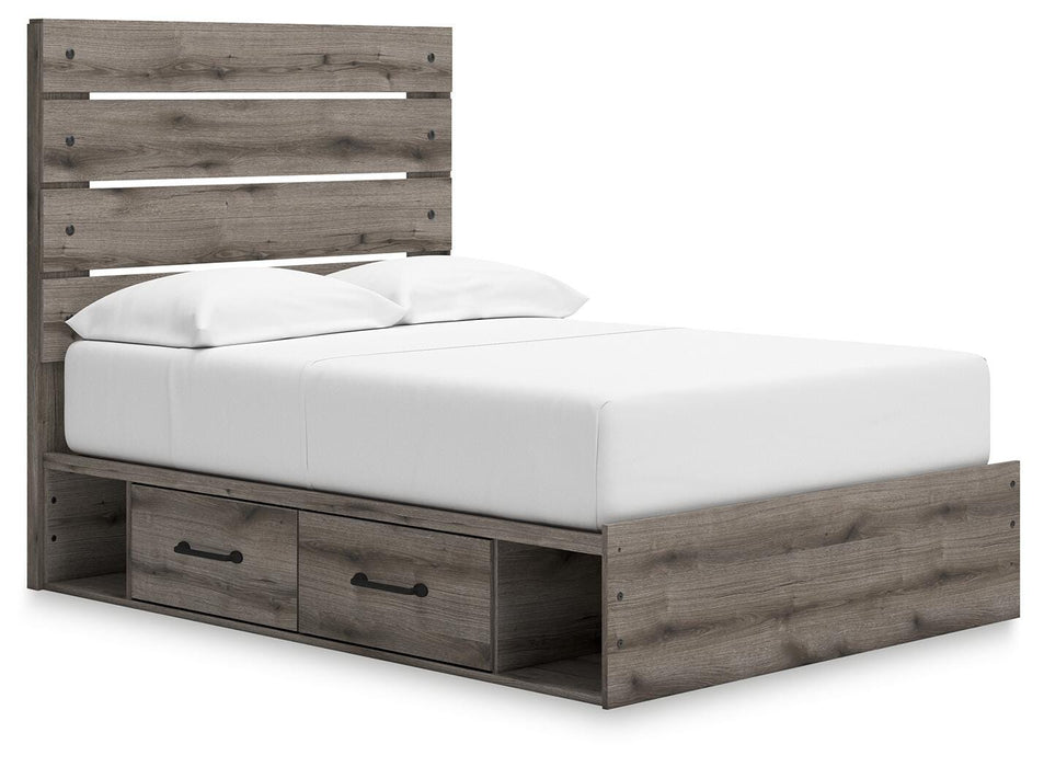 Graystorm Bed with Storage - Pierce Furniture Gallery