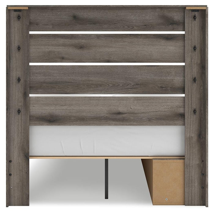 Graystorm Bed with Storage - Pierce Furniture Gallery