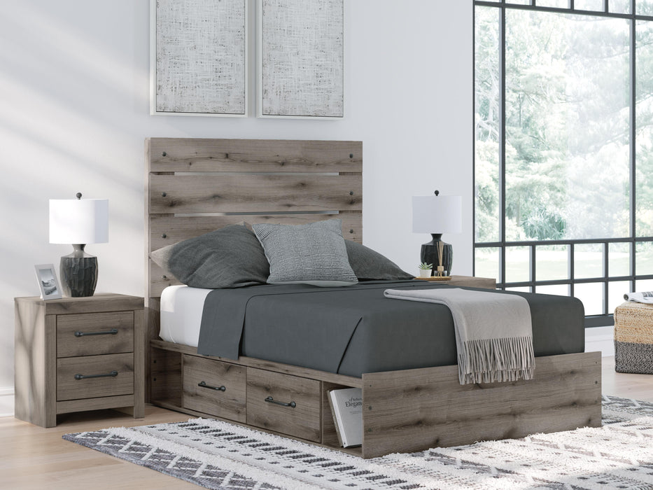 Graystorm Bed with Storage - Pierce Furniture Gallery