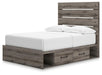 Graystorm Bed with Storage - Pierce Furniture Gallery