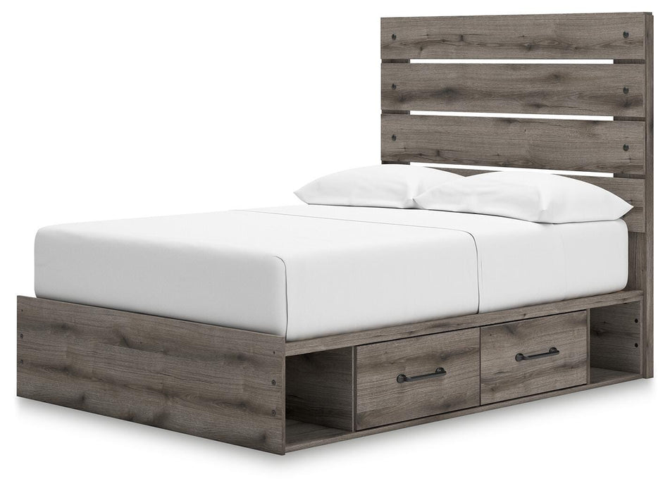 Graystorm Bed with Storage - Pierce Furniture Gallery