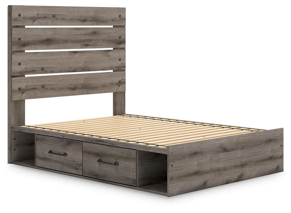 Graystorm Bed with Storage - Pierce Furniture Gallery