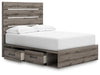 Graystorm Bed with Storage - Pierce Furniture Gallery