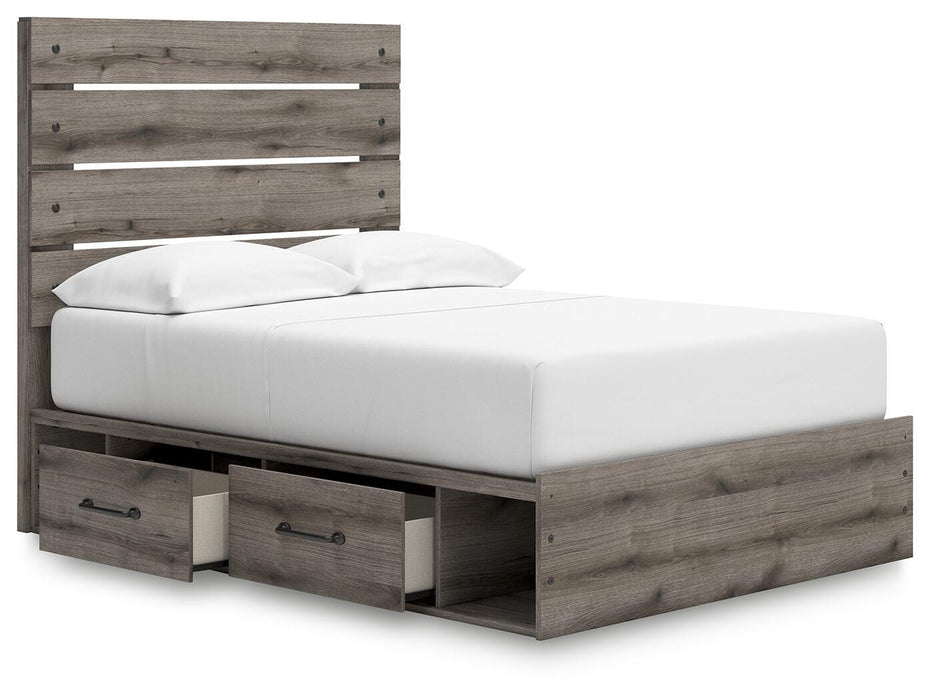Graystorm Bed with Storage - Pierce Furniture Gallery