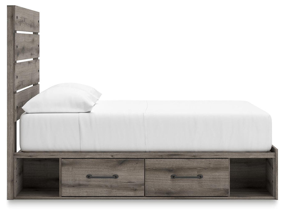 Graystorm Bed with Storage - Pierce Furniture Gallery