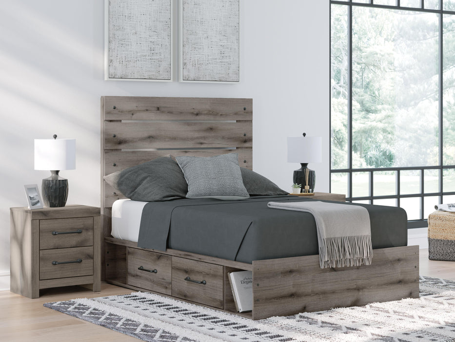 Graystorm Bed with Storage - Pierce Furniture Gallery
