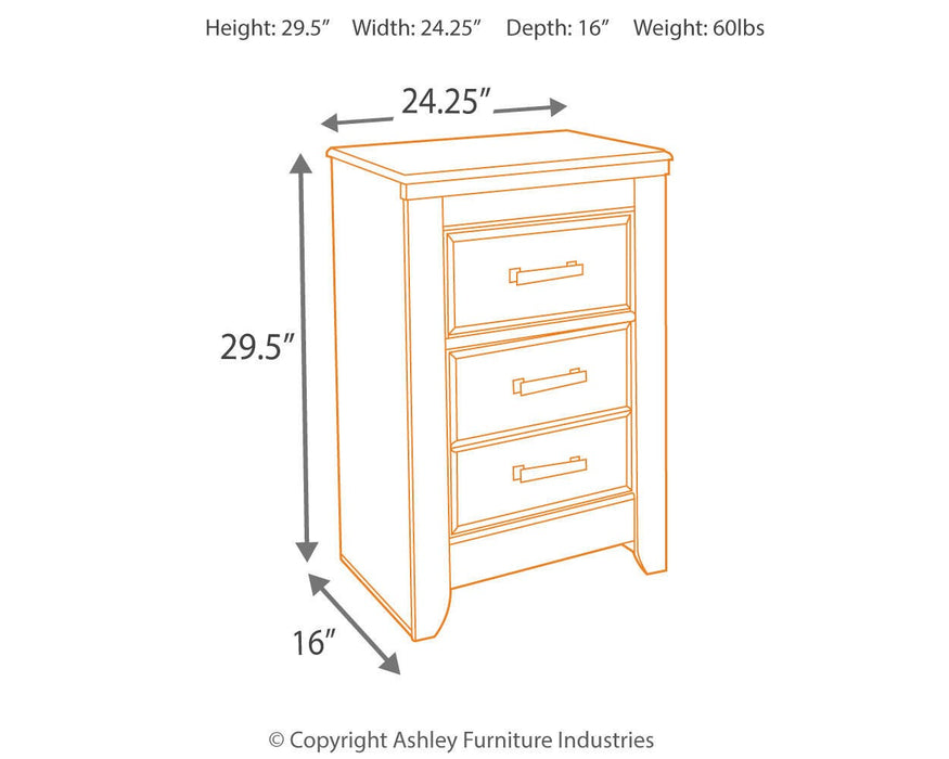 Juararo Nightstand - Pierce Furniture Gallery