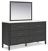 Cadmori Dresser and Mirror - Pierce Furniture Gallery