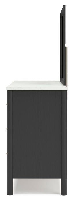 Cadmori Dresser and Mirror - Pierce Furniture Gallery