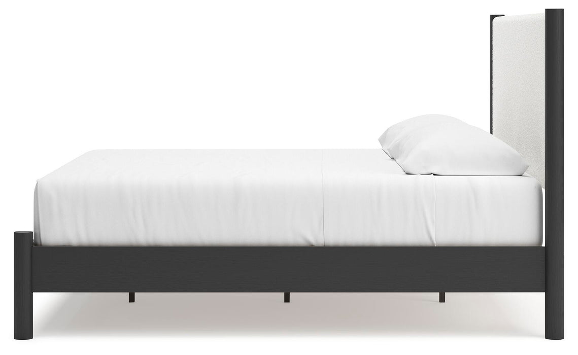Cadmori Upholstered Bed - Pierce Furniture Gallery