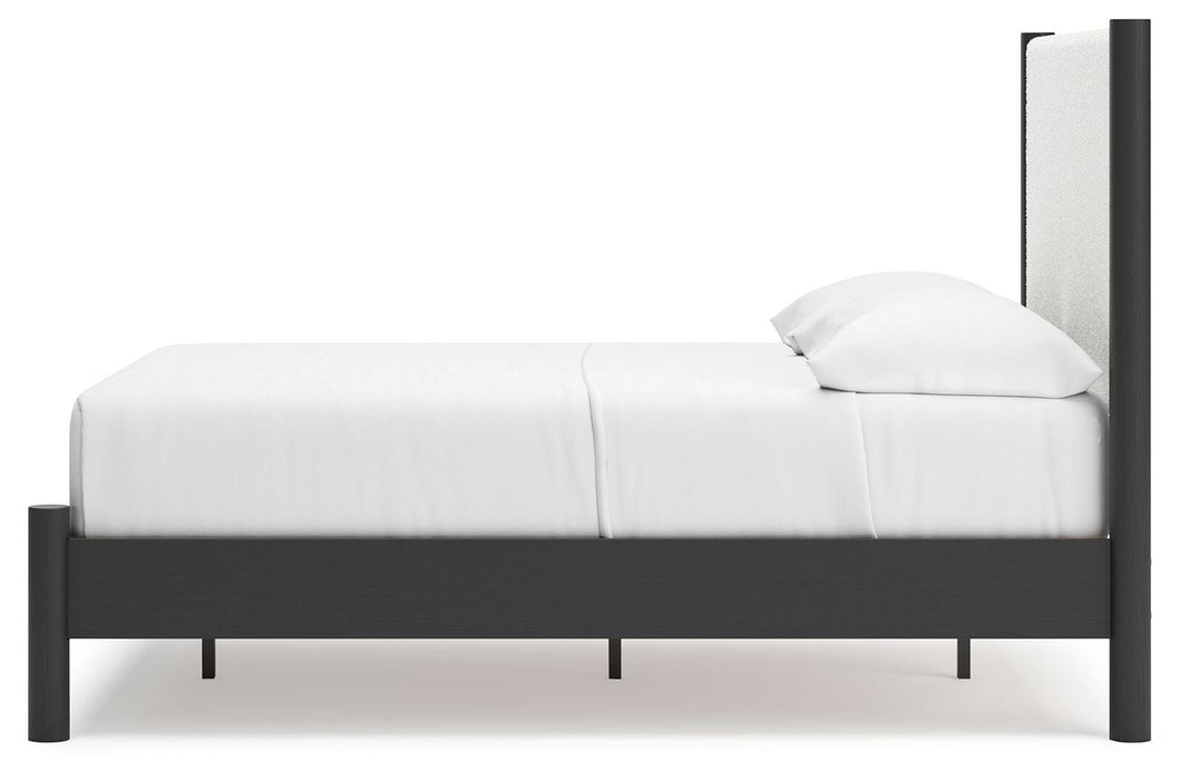 Cadmori Upholstered Bed - Pierce Furniture Gallery
