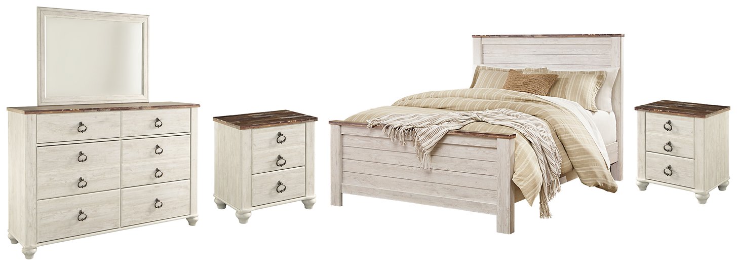 Willowton Bedroom Set - Pierce Furniture Gallery