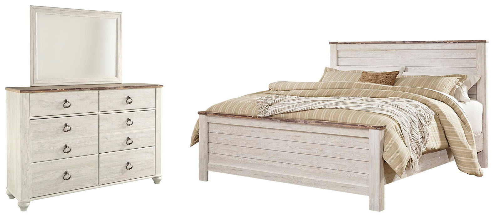 Willowton Bedroom Set - Pierce Furniture Gallery