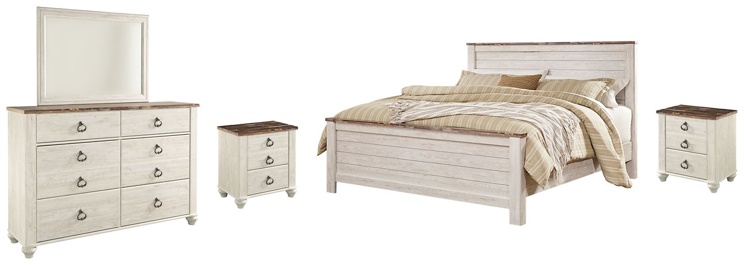Willowton Bedroom Set - Pierce Furniture Gallery