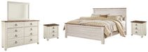Willowton Bedroom Set - Pierce Furniture Gallery