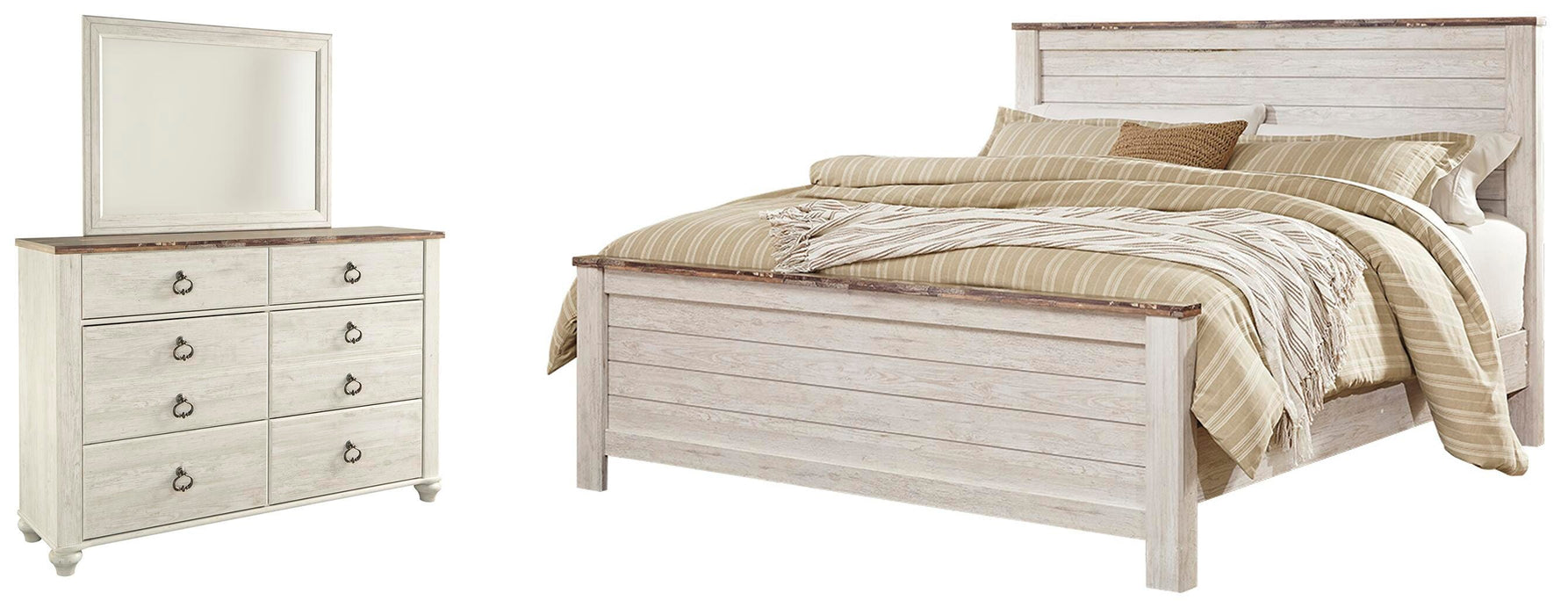Willowton Bedroom Set - Pierce Furniture Gallery