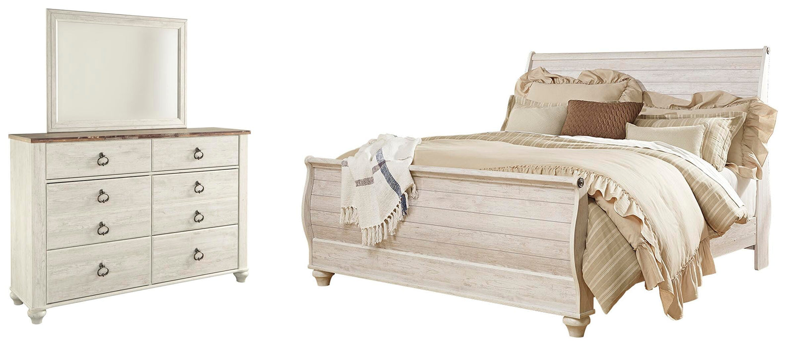 Willowton Bedroom Set - Pierce Furniture Gallery