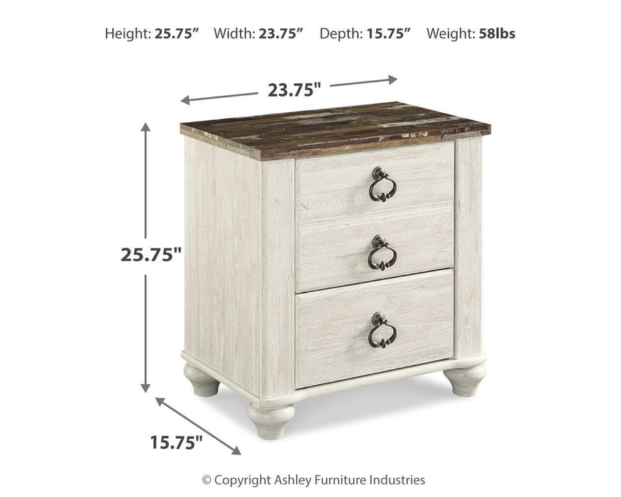 Willowton Bedroom Set - Pierce Furniture Gallery