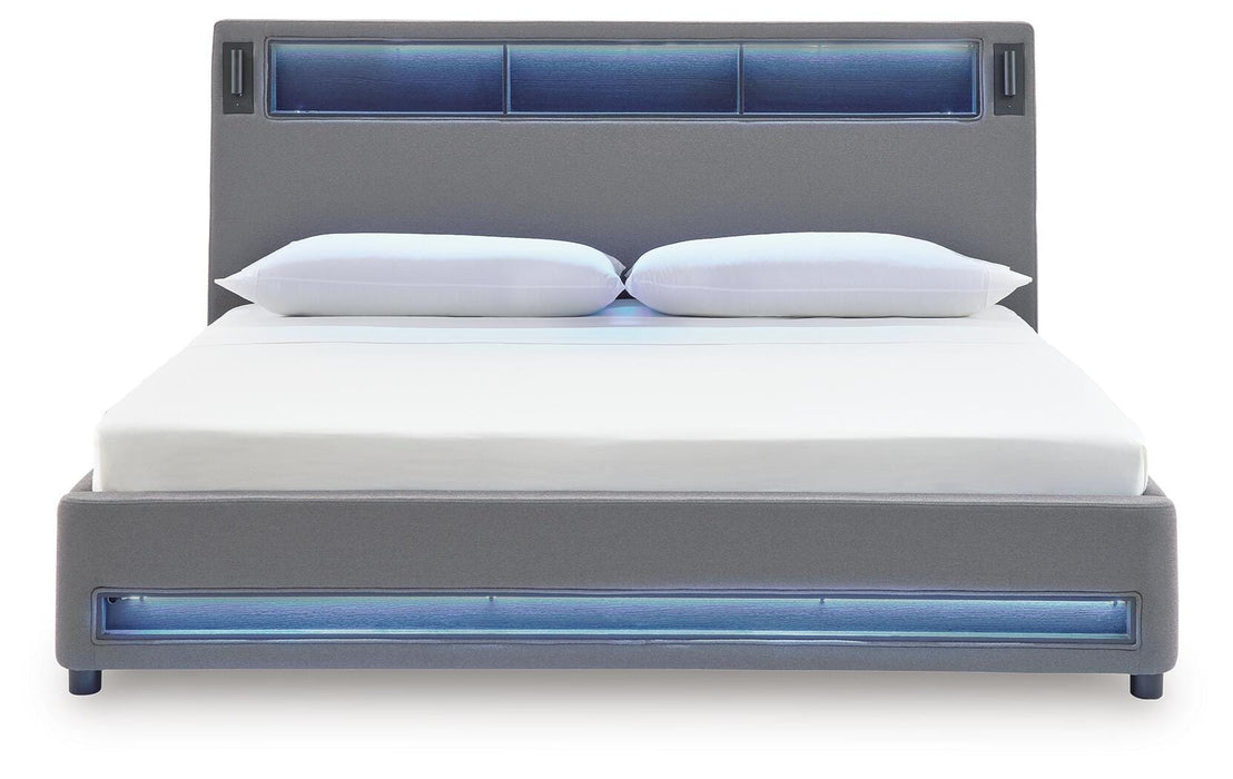 Verishaw Upholstered Bed - Pierce Furniture Gallery