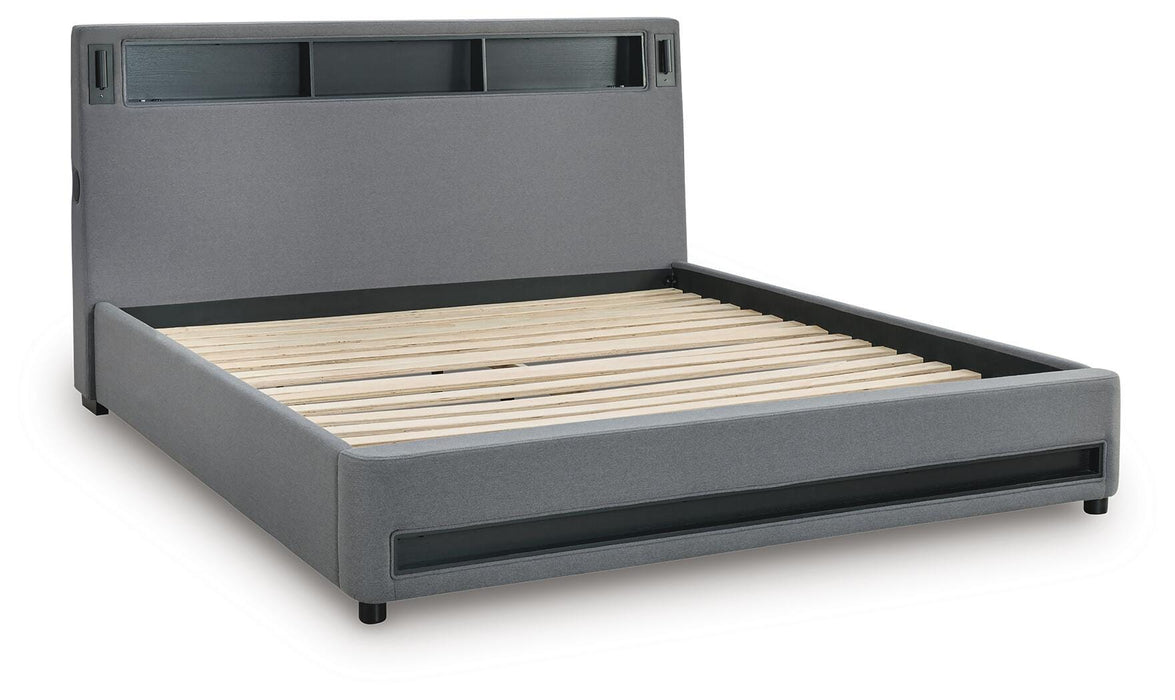 Verishaw Upholstered Bed - Pierce Furniture Gallery